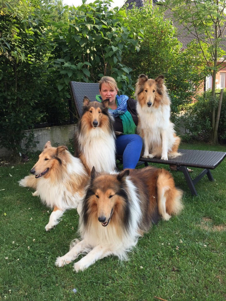 Gesa und ihre Hunde